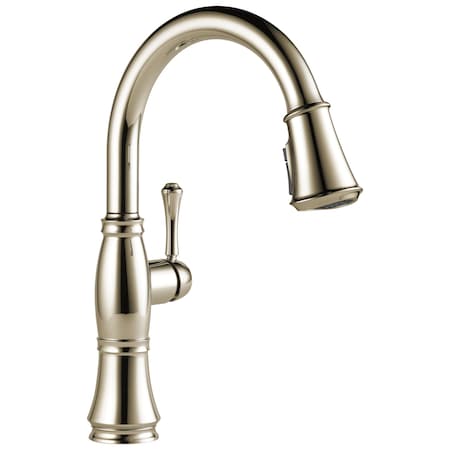 Cassidy Single Handle Pulldown Kitchen Faucet -  DELTA, 9197-PN-PR-DST